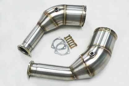 Audi RS7 C8 2018+ Downpipes by KHH Performance, view 2