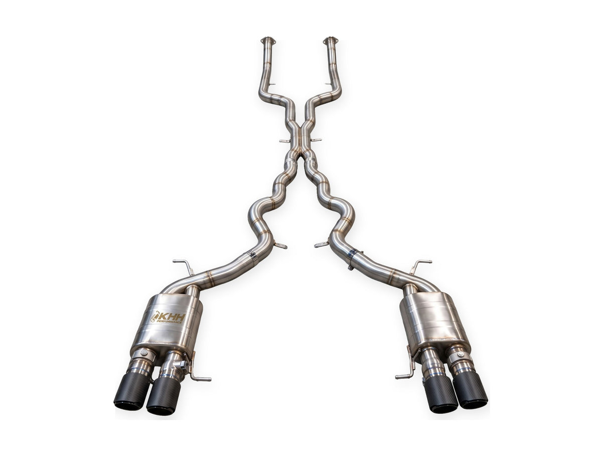BMW M6 F12 F13 F06 Steel Exhaust by KHH Performance