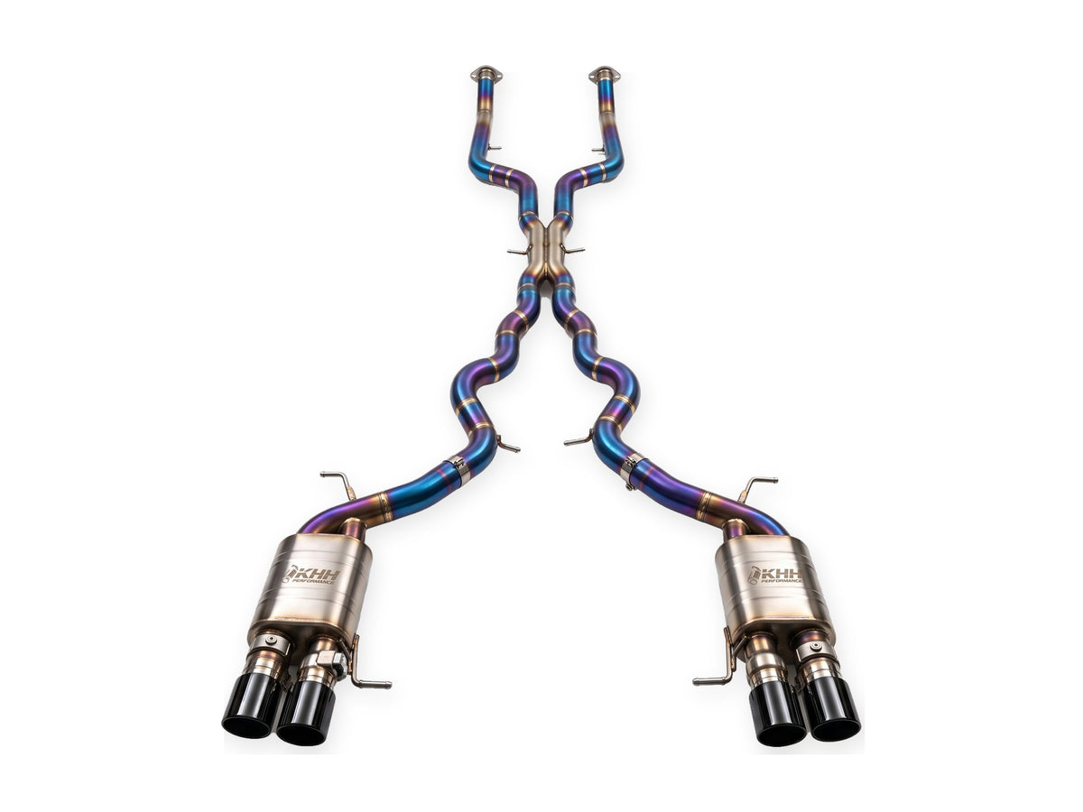 BMW M5 F10 Titanium Exhaust by KHH Performance