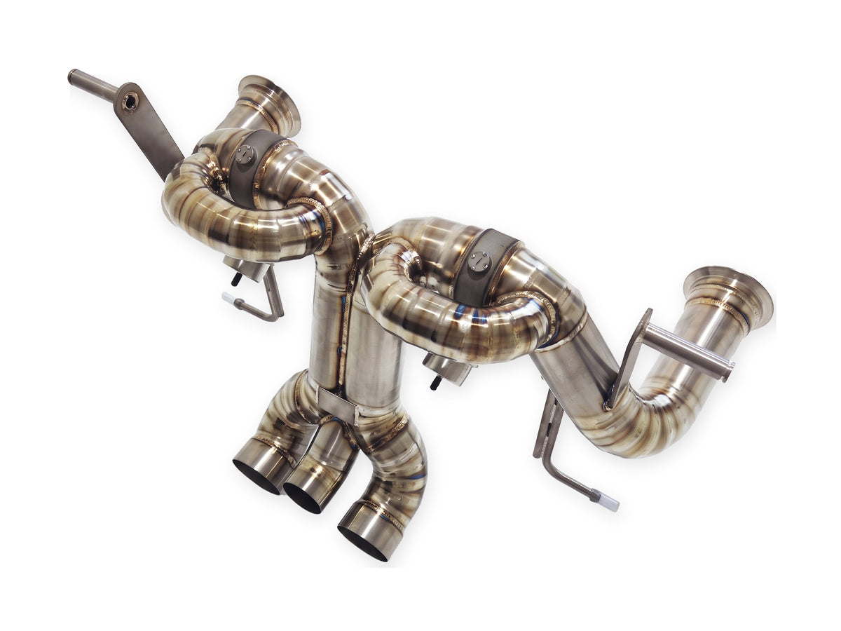 Lamborghini Aventador S LP740-4 Titanium Valved Exhaust by KHH Performance