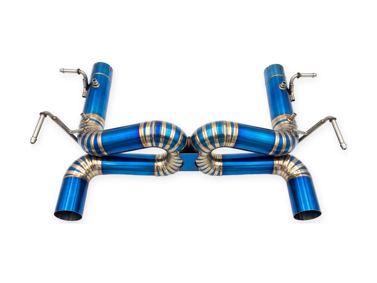 Ferrari F8 Titanium Exhaust by KHH Performance