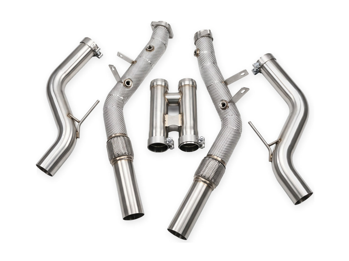 Mercedes-Benz S500 4.7L Downpipes by KHH Performance