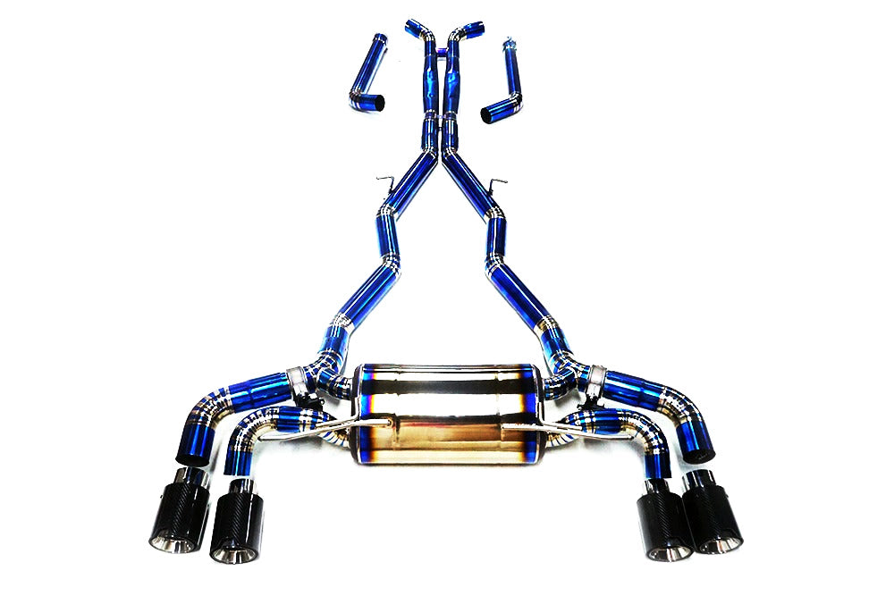 BMW M8 F91 F92 F93 Titanium Exhaust by KHH Performance