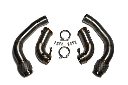 BMW M8 F91 F92 F93 2017+ Downpipes by KHH Performance