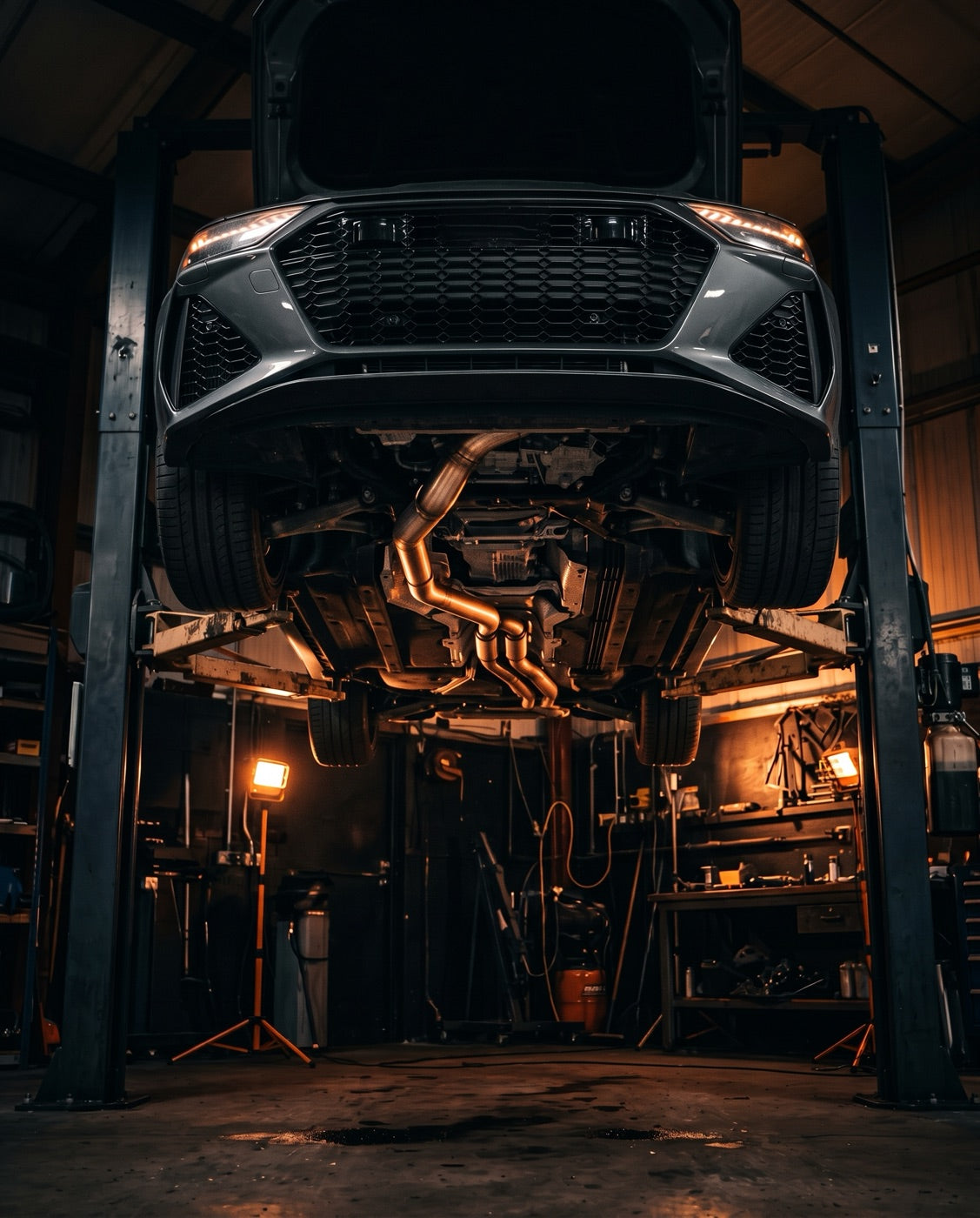 Example image of a Audi RS3, not the part itself