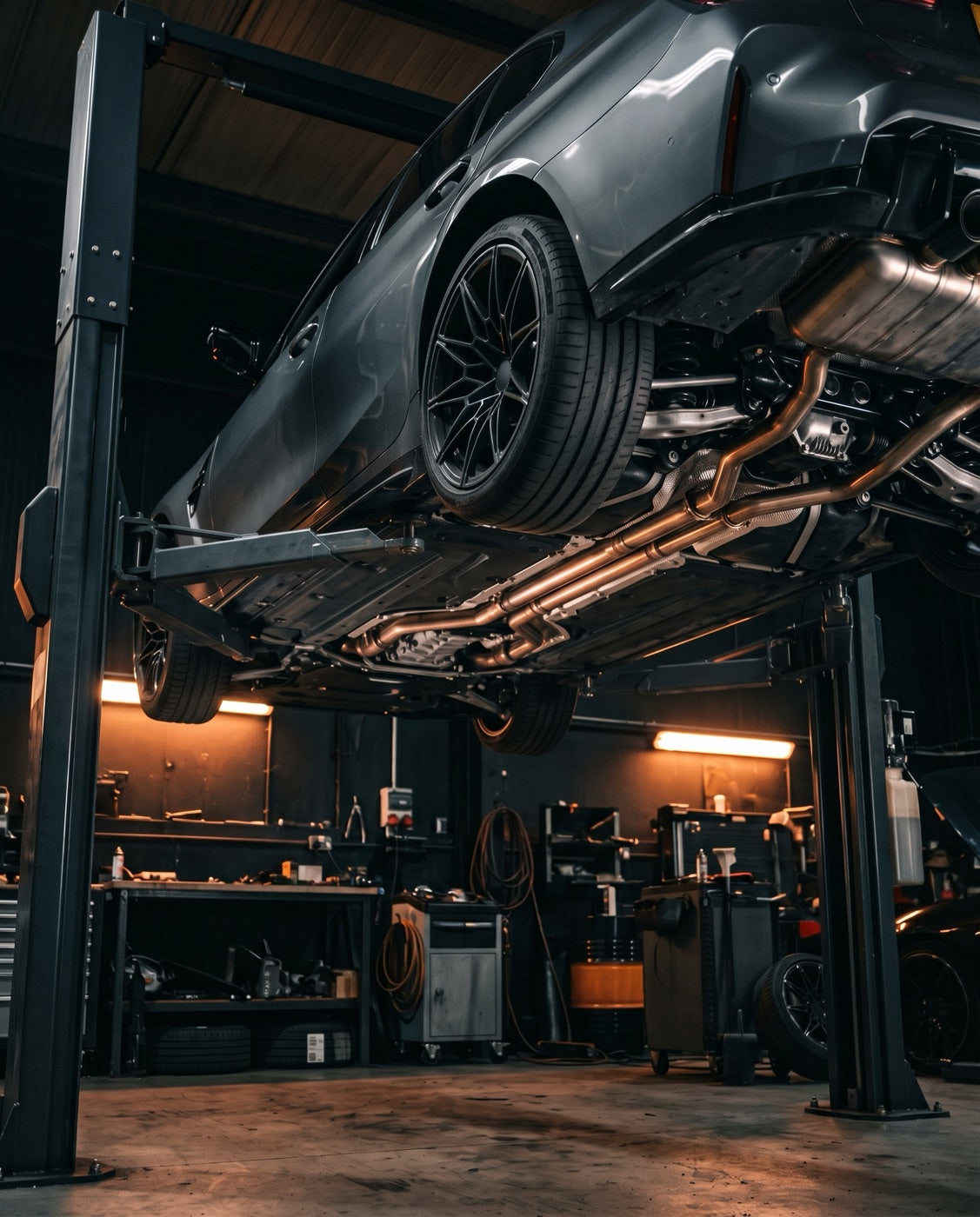 Example image of a BMW M3, not the part itself